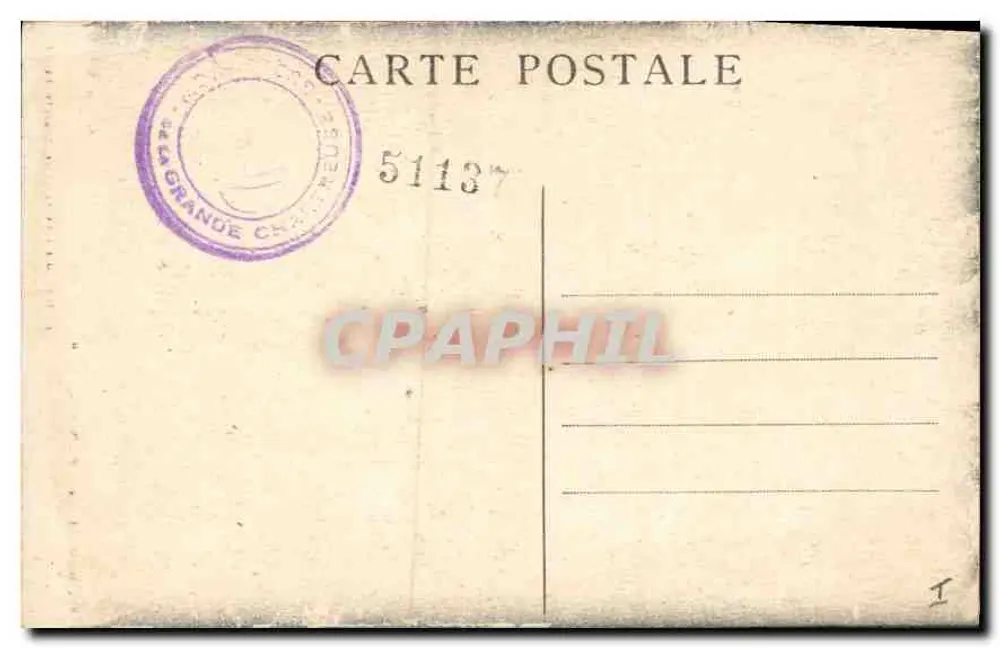 Entrée du Désert und der Guiers mort — Route de la Grande-Chartreuse — C.A. n°63 - Rückseite