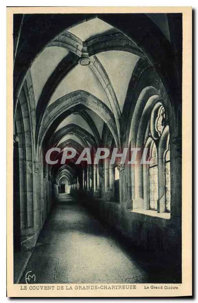 O Mosteiro da Grande-Chartreuse — O Grande Claustro — Edições Martinotto frères - Frente