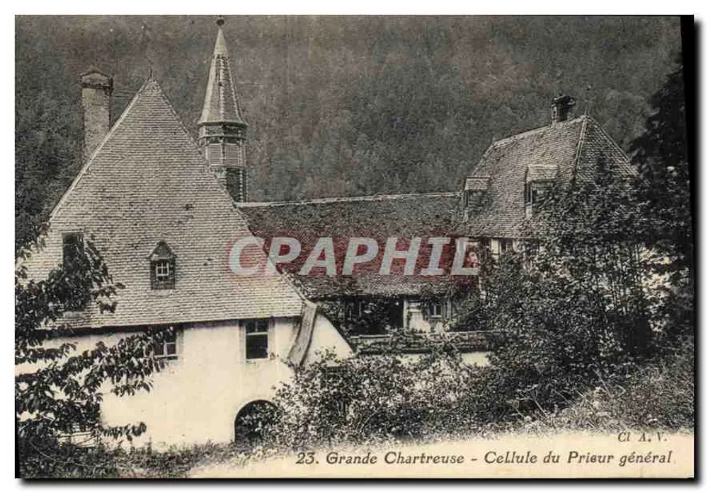 Grande Chartreuse - Celula do Prieur geral — Cl A.V. n°23 - Frente