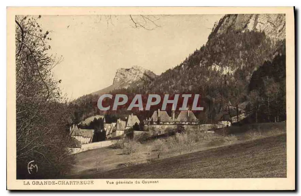 La Grande-Chartreuse — Visão geral do Convento — Edições Martinotto Frères - Frente