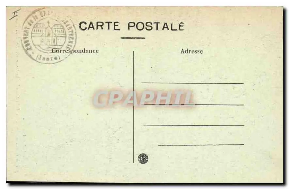 Dauphiné — Route de la Grande Chartreuse — Die beiden Tunnel — G. Beller, Grenoble, Nr. 309 - Rückseite