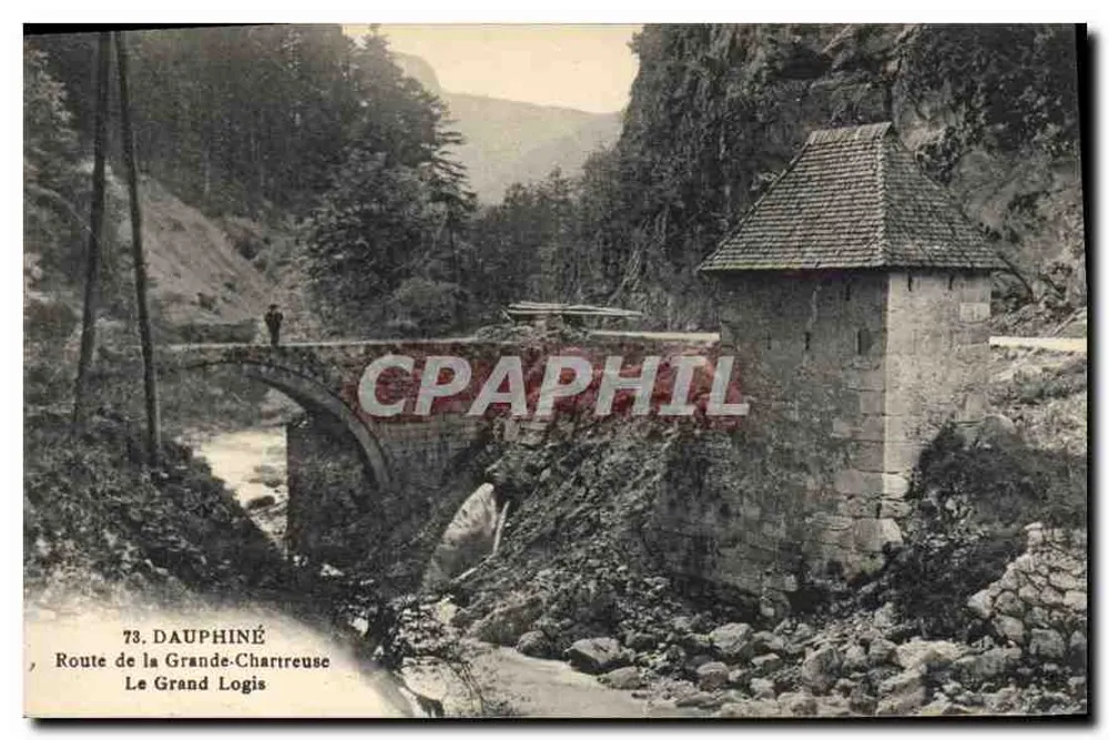 Das Grand Logis — Route de la Grande-Charrière — Dauphiné - Vorderseite