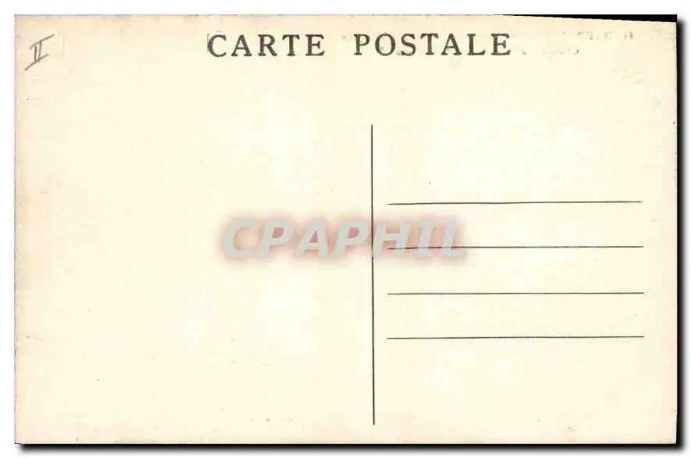Dauphiné — Konvent von la Grande-Chartreuse — Schlafzimmer eines Reisenden - Rückseite