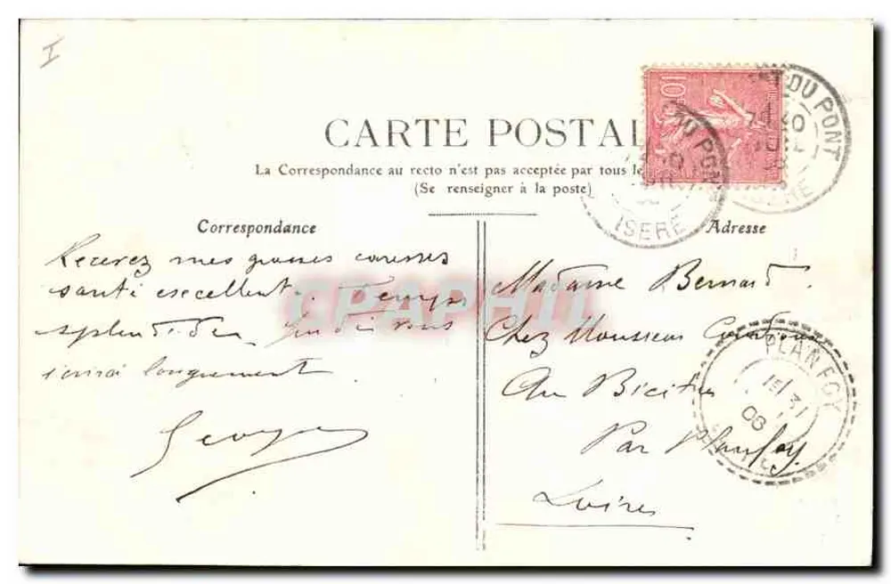 La Grande-Chartreuse — O Convento a 977 metros — C. 113 - Verso