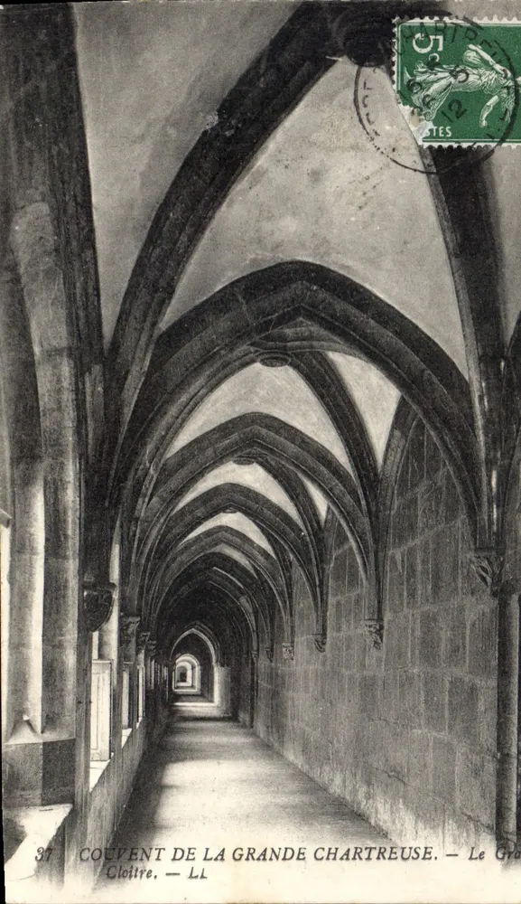 Convento da Grande Chartreuse — O Claustro — LL - Frente