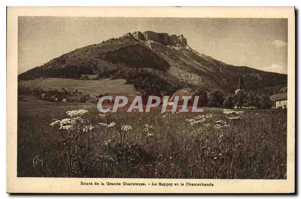 Route der Grande Charireuse — Le Sappey und Le Chameschaude — Éditions Martimoto Fères - Vorderseite