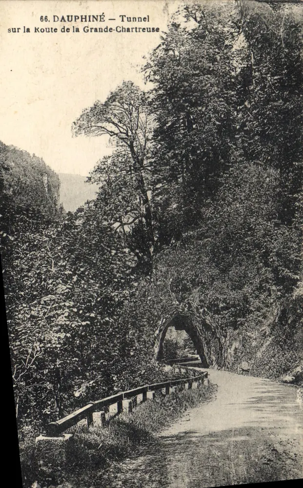 Dauphiné — Tunnel auf der Route de la Grande-Chartreuse — n°66 - Vorderseite
