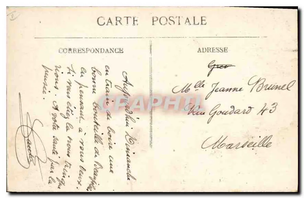 Dauphiné — Grande-Chartreuse — Ausgang aus dem Wüste durch den Grand-Logis — C. Gaffert, n°326 - Rückseite