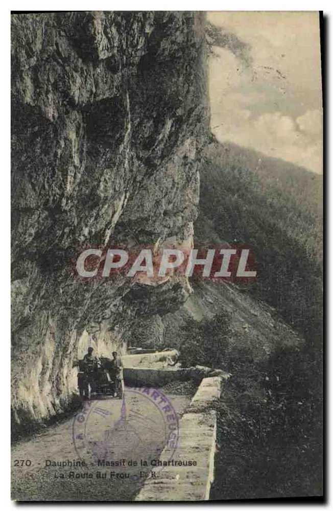 Dauphiné - Massiv der Chartreuse - Die Route du Fréou - Verlag P. R. n°270 - Vorderseite
