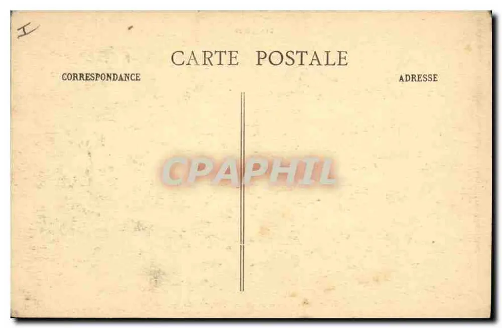 Berg Sirac (3440 m.) — Aussicht vom Gipfel des Puy de Rivarol — Mlle Joubert, Verlag - Gap, Nr. 1105 - Rückseite