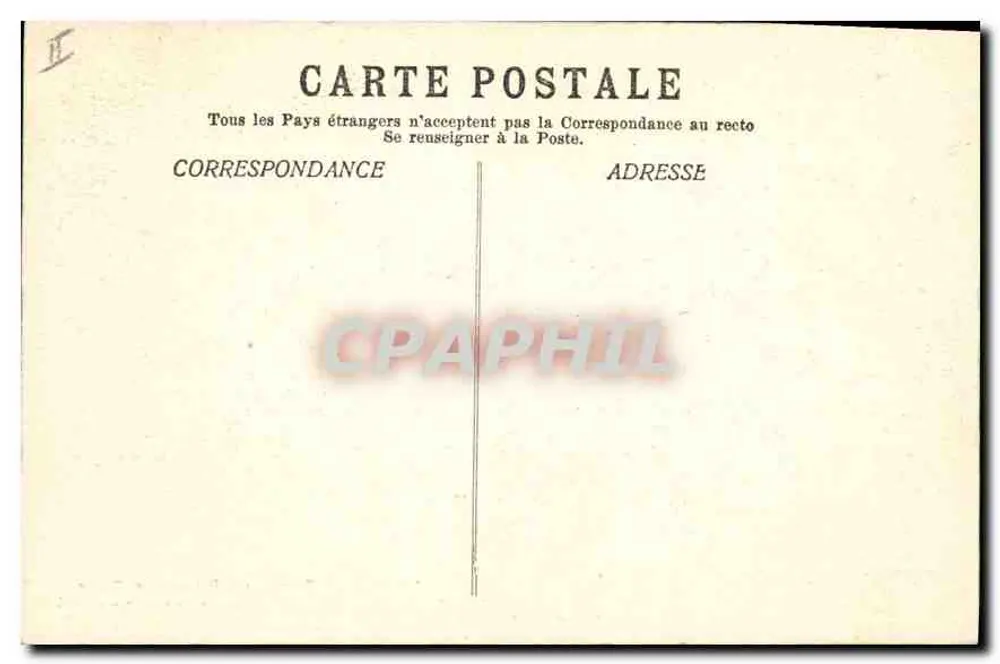 Das Plateau von Luitel im Hintergrund der Große Serre — Umgebung von Uriage-les-Bains — Papeterie des Alpes, Mug. Robert, Grenoble - Rückseite
