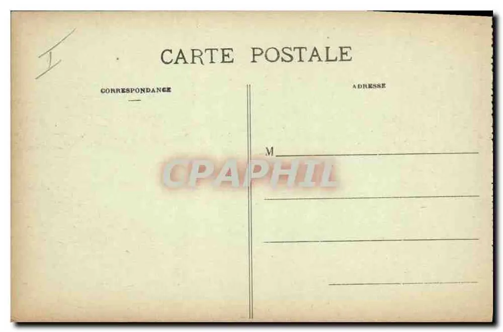 Hendaye - Die Anlegestelle nach Fontarabie — Phototypie Marcel Delbey, Bordeaux - Rückseite