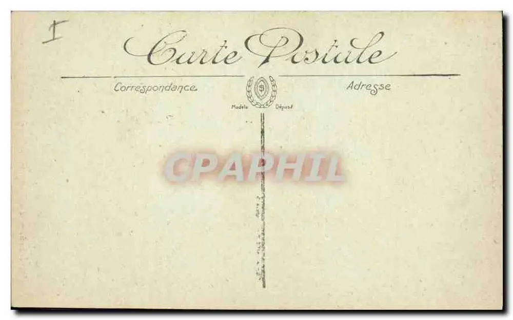 Hendaye — Os Rochos da Praia — LL, n°61 - Verso