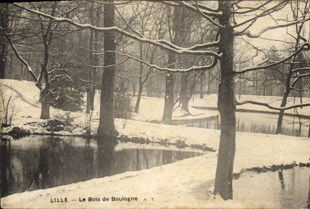 LILLE — O Parque de Boulogne — A.T. - Frente