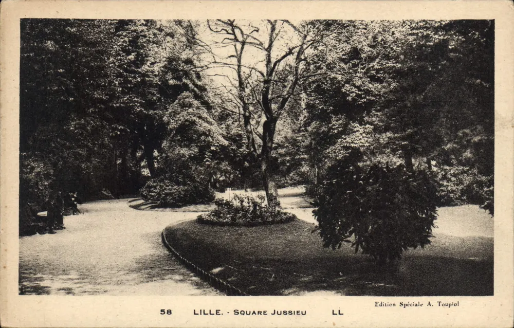 LILLE - SQUARE JUSSIEU — Edição Especial A. Toupiol, n° 58 - Frente