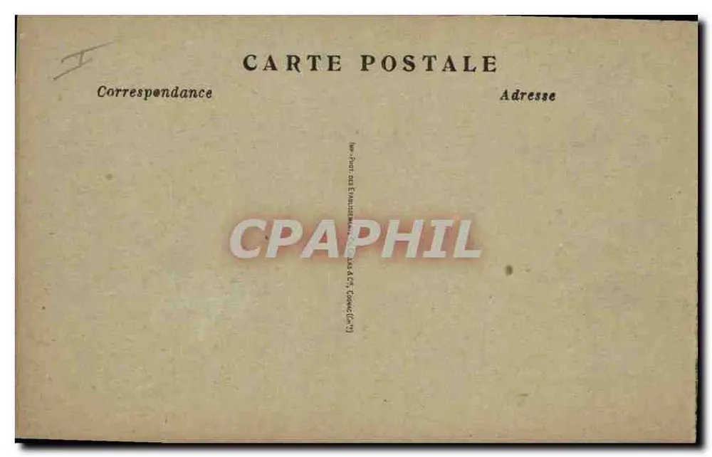 Toulouse — Cour de l'Hôtel d'Assézat — Verlag C. C. & C. Toulouse, n° 69 - Rückseite