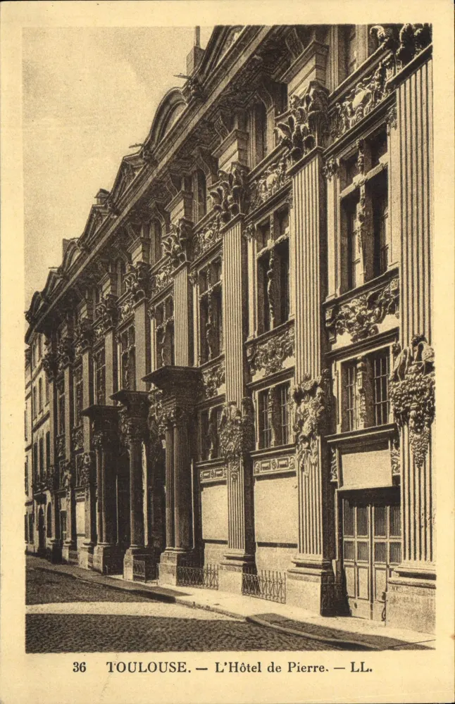 Toulouse — O Hotel de Pierre — LL. — n°36 - Frente