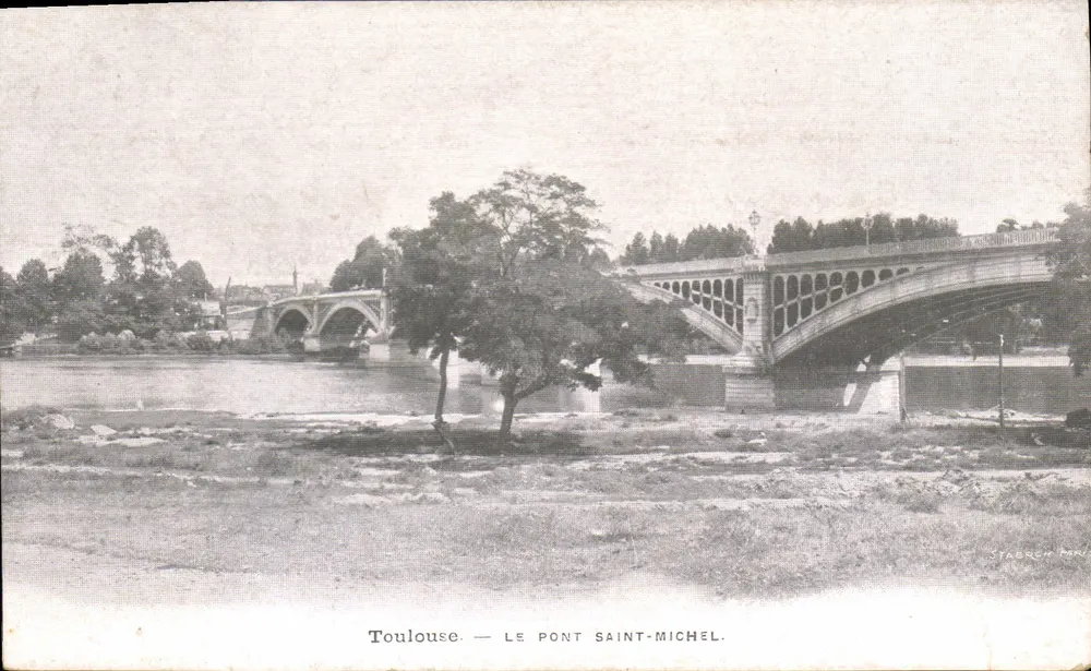 Toulouse — O PONTE SÃO MICHEL — Straus & Cie, n° 203 - Frente