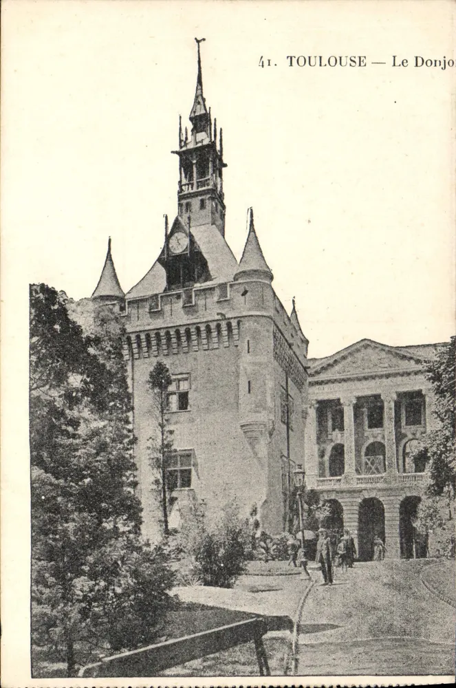 Toulouse — O Donjon — Editor J. Longti, n°41 - Frente