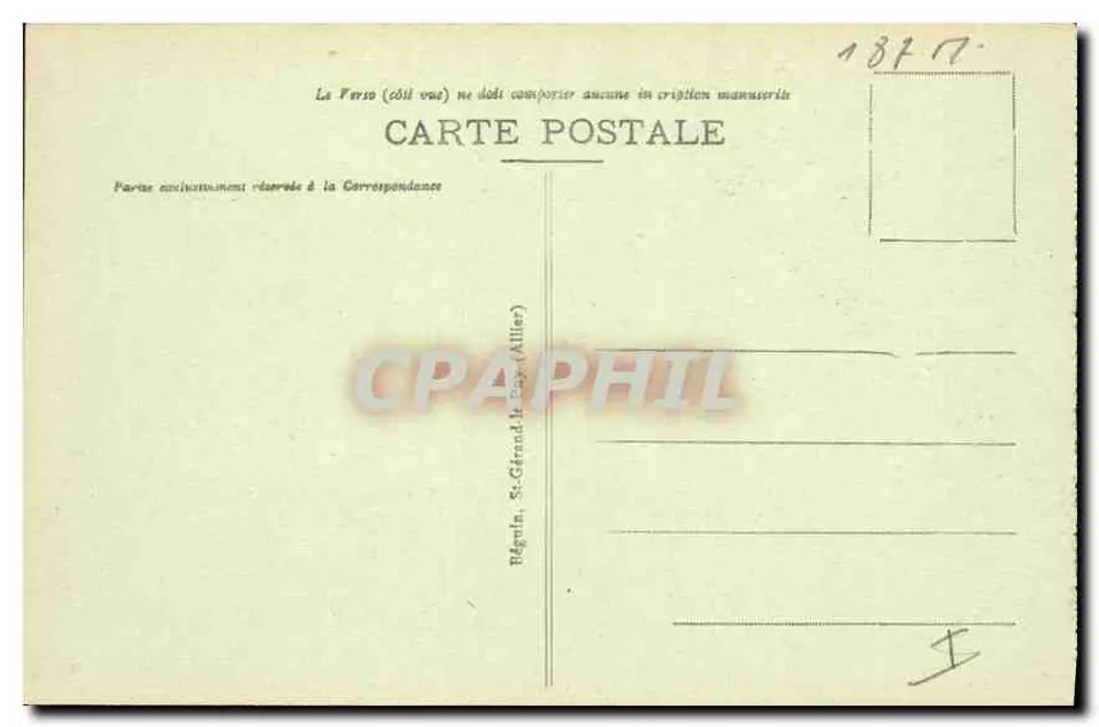 La Bourboule - Most Charlet — Piekliwy Auvergne — Ideal, n° 3057 - Rewers