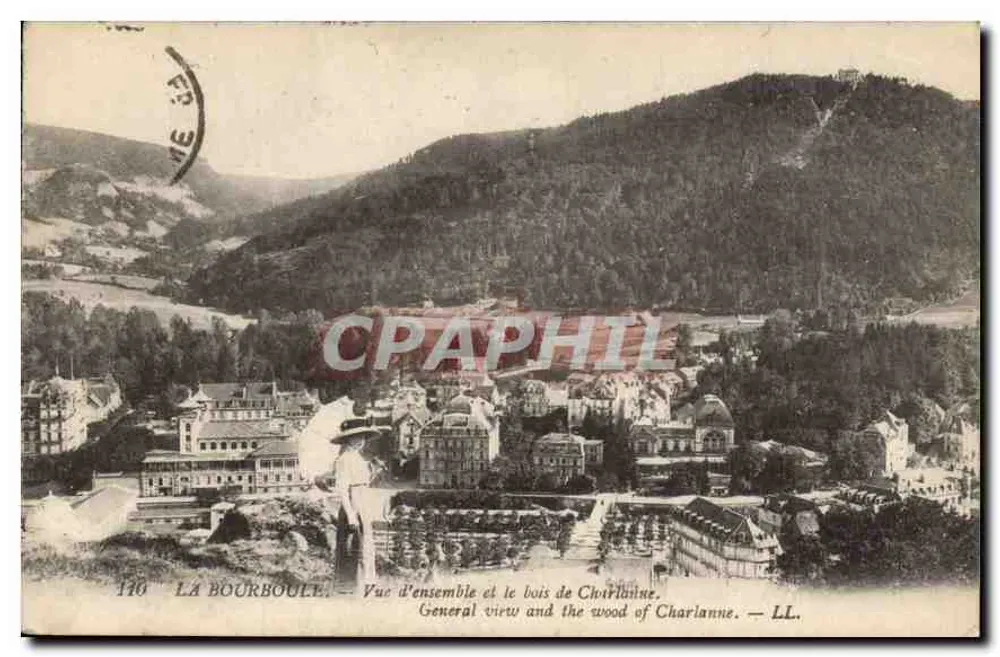La Bourboule — Überblick und der Chotrlanne-Wald — LL - Vorderseite