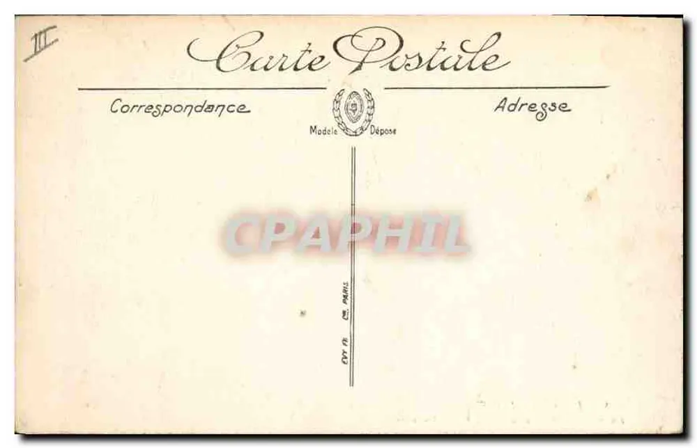 Le Mont-Dore — A Postagem e a Prefeitura — Selecta - Verso