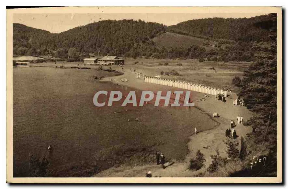 Lago Chambon — Entorno do Mont Dore (Puy-de-Dôme) — Les Éditions d'Art YON, 15, Rue Mariel - Frente