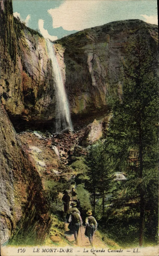Mont-Dore — A Grande Cascata — LL. — n° 170 - Frente