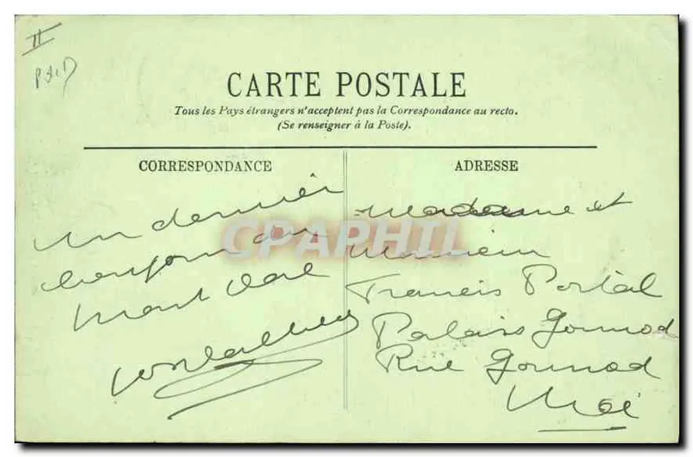 Le Mont-Dore — A Dordogne — LL. — Editora LL, n° 60 - Verso