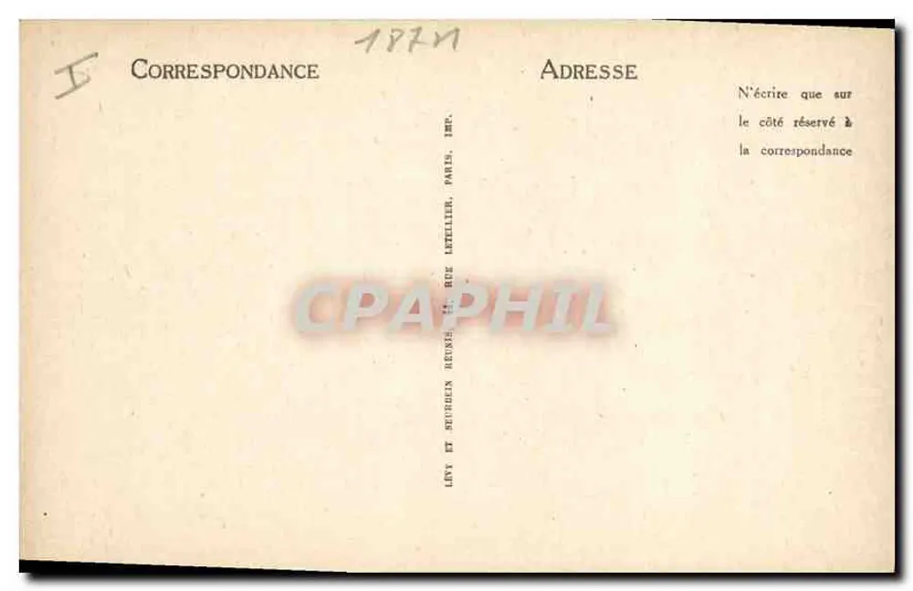 Mont-Dore — Puy de Sancy — LL 112 - Verso