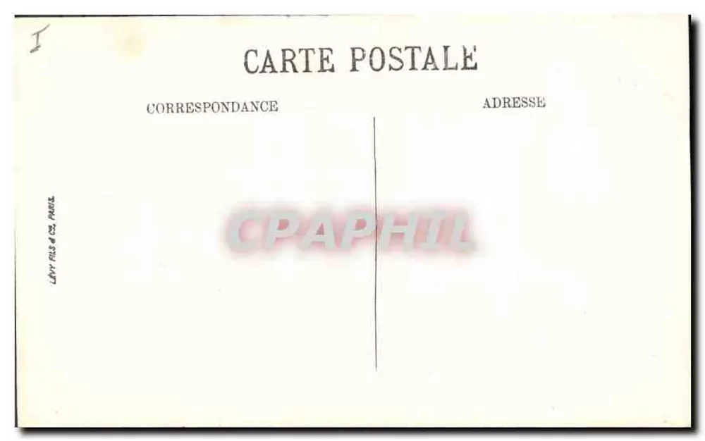 Avignon — Die Kathedrale und die Turm der Campana — Lévy Fils & Cie, Paris - Rückseite