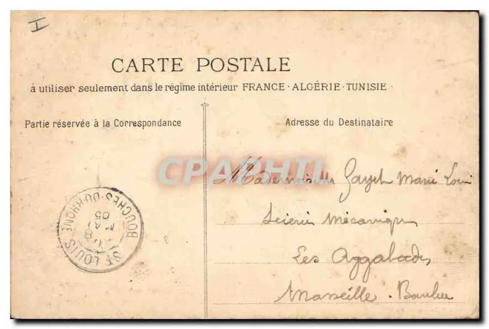Avignon - O Palácio dos Papas — Phototyp. E. Lacour — n° 158 - Verso