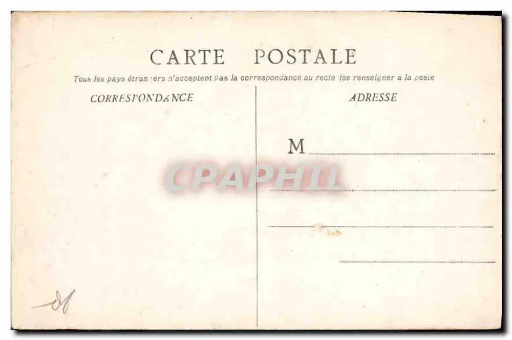 Avignon — Palácio dos Papas — B. F. Chalon-saône, n° 84A - Verso