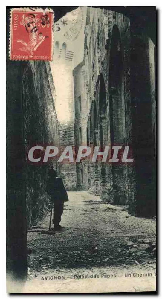 Avignon — Palais des Papes — Un Chemin - Vorderseite