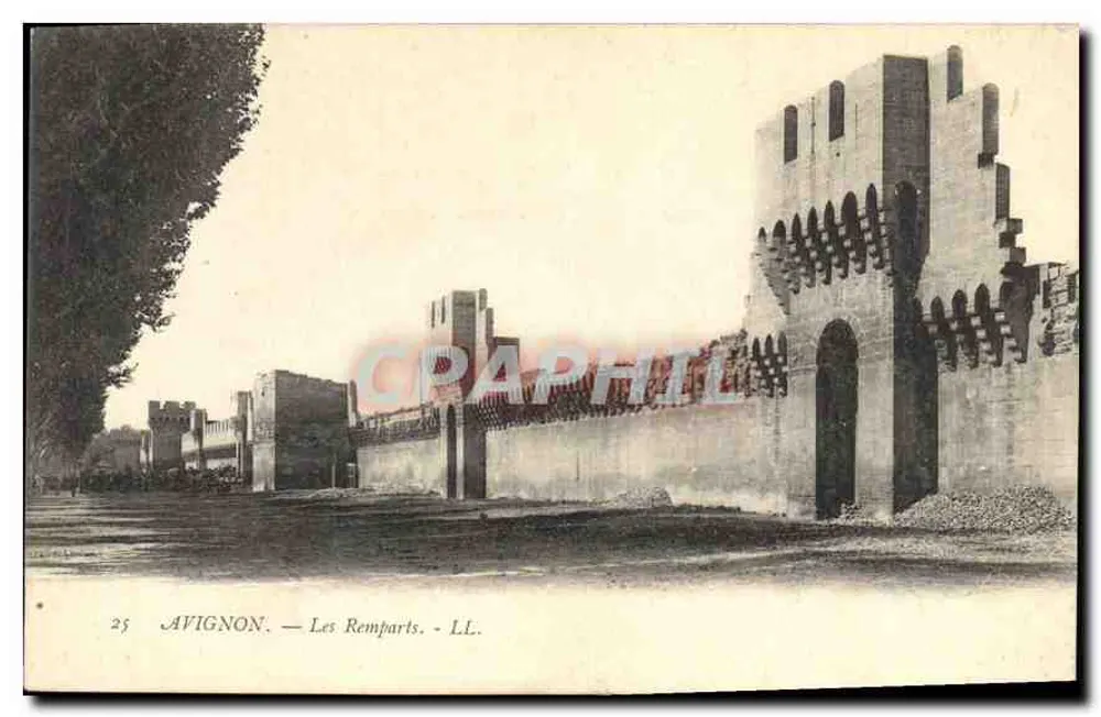 Avignon — Os Muros — LL. - Frente