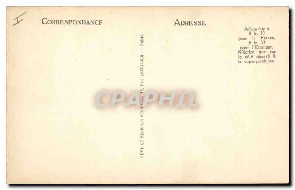 Avignon — O Palácio dos Papas — LL - Verso