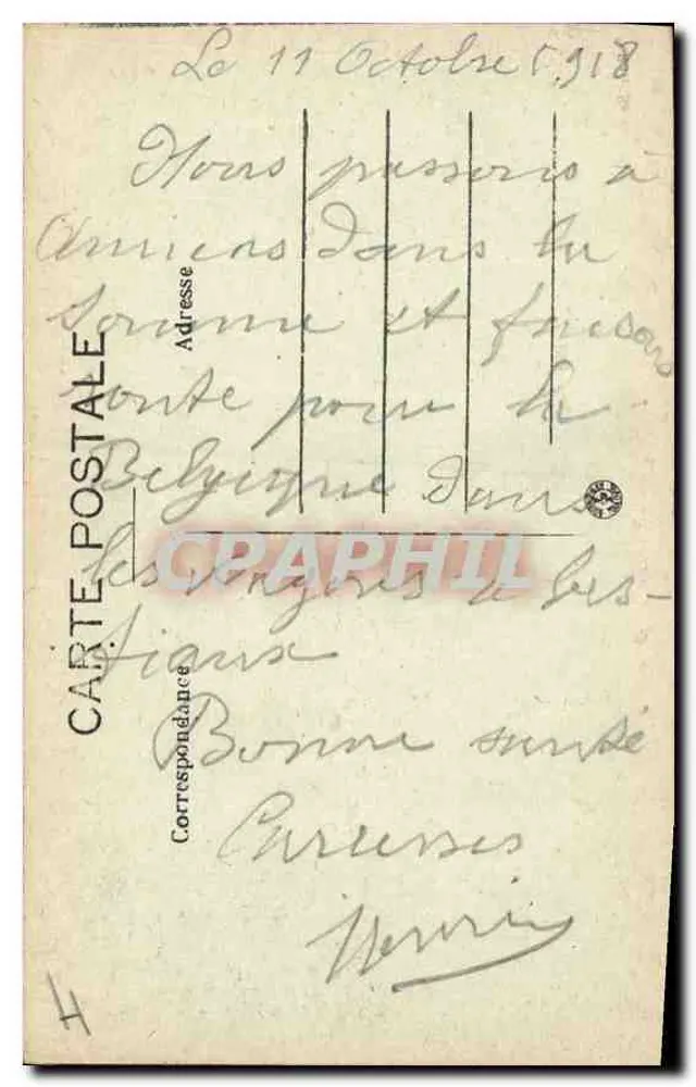 Avignon — O Rocher dos Daims — Selvettin & Cie - Verso