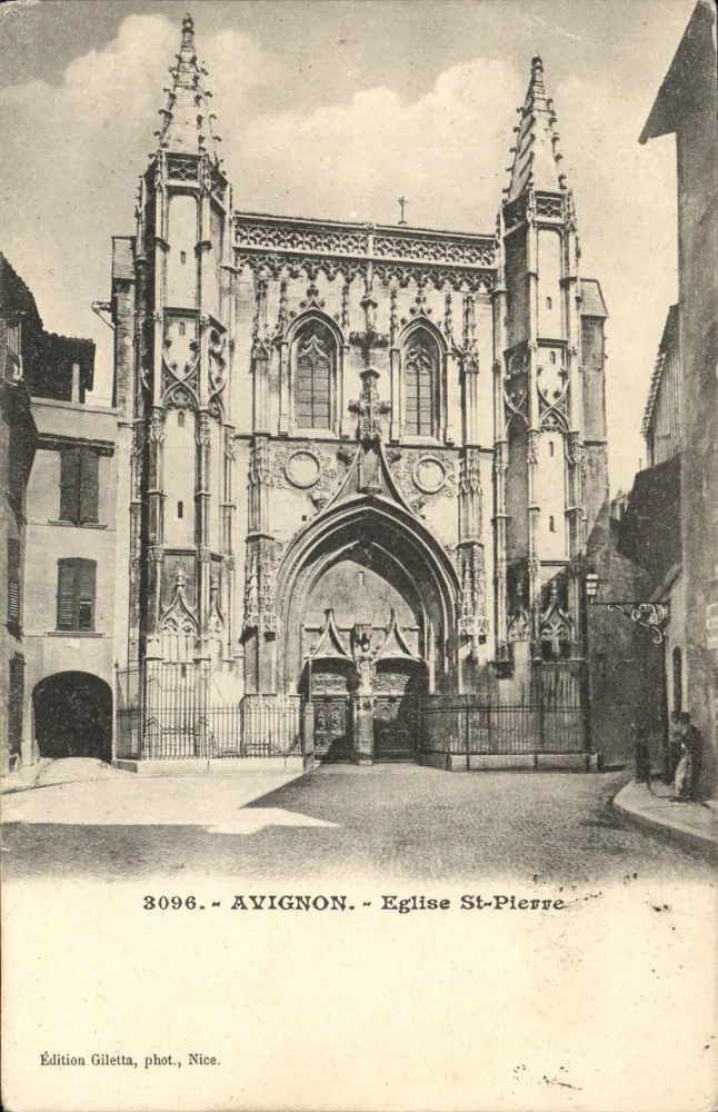 Avignon - Igreja de São Pedro — Edição Giletta, Nice, n° 3096 - Frente
