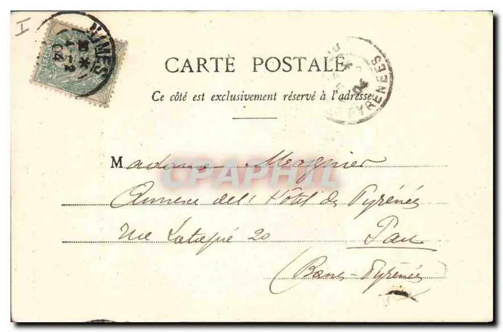 Avignon - Igreja de São Pedro — Edição Giletta, Nice, n° 3096 - Verso