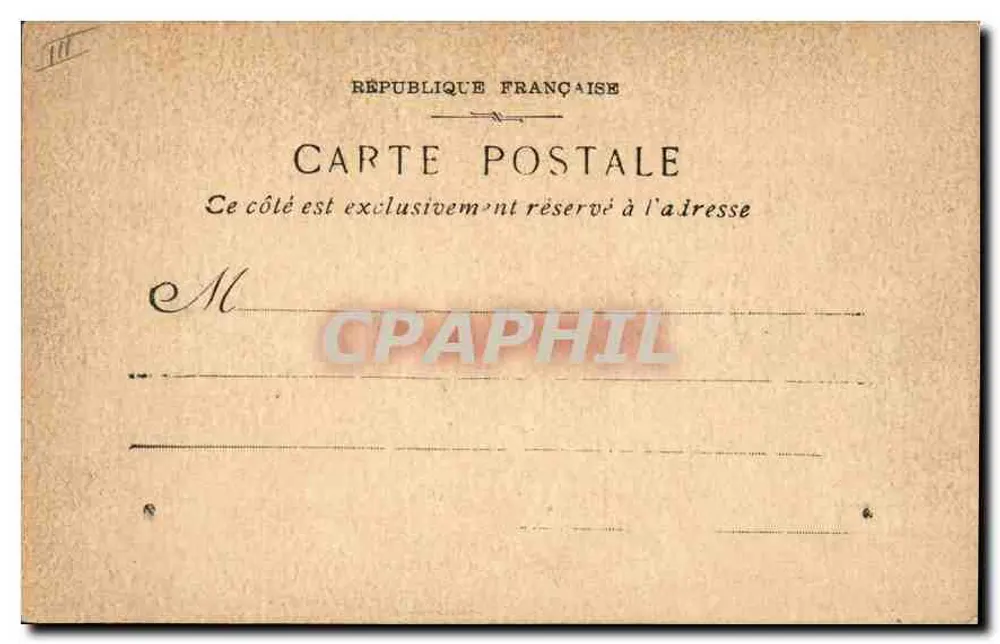 La Farandole — Provence — Fotografia Ateliê Baudouin, Marselha, Aug. Louis Edit. - Verso