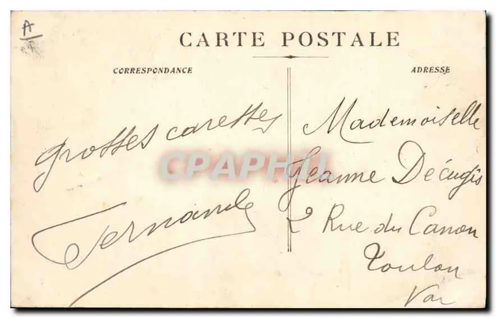 La Sainte-Baume — Fontaine de Nans — Editor F. G. C. n°20 - Verso