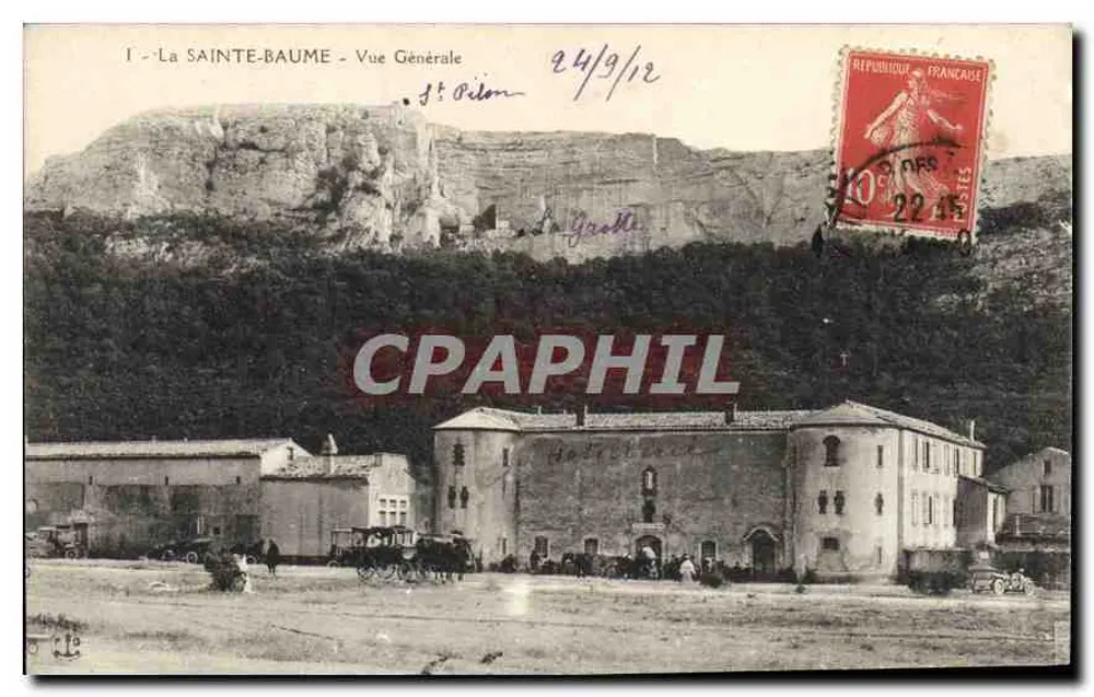 La Sainte-Baume — Vista Geral — Editor não visível - Frente