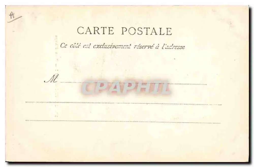 Santa Baume — Plano de Aups — P. Ruat, editor n°57 - Verso