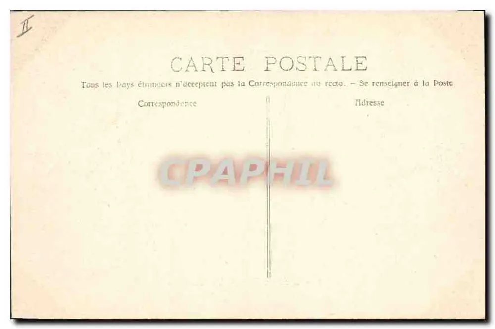 La Sainte-Baume — Vista Geral — P. Ruat, Édit., Marselha, n° 919 - Verso