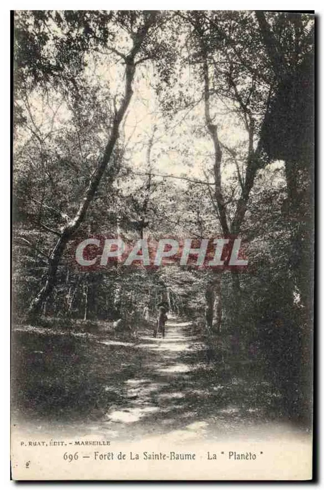Floresta de La Santa Baume — A "Planète" — P. Ruat, Editor, Marselha, n°696 - Frente
