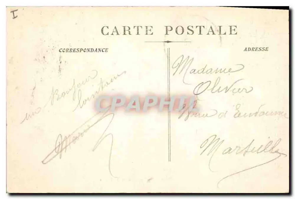 La Sainte-Baume - Terraço da Gruta — editor desconhecido, n°7 - Verso