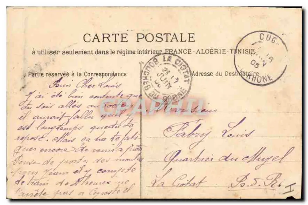 La Sainte-Raume - Chegada à Gruta — Editor: L'Édition de la Sainte-Raume, n° 905 - Verso