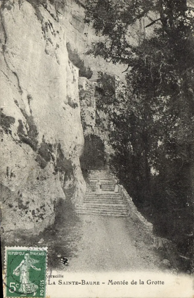 La Sainte-Baume - Subida para a Gruta — editor desconhecido, número de série não visível - Frente