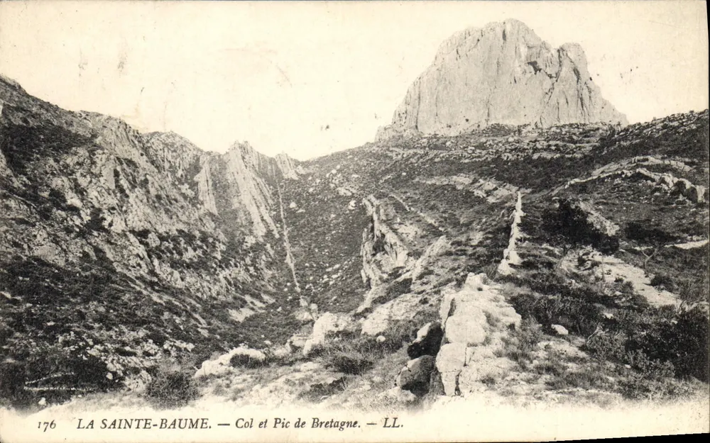 La Sainte-Baume — Col und Pic de Bretagne — LL. n°176 - Vorderseite