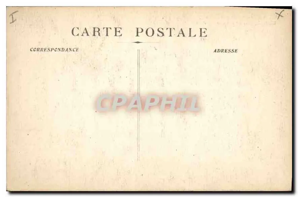 La Sainte-Baume — Kapelle der Pharisäer von 1660 — unbekannter Verleger, Seriennummer 26 - Rückseite